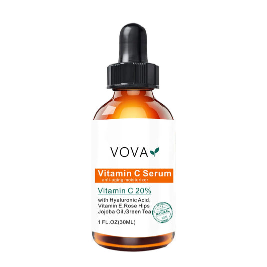 20% Vitamin C Liquid Serum Anti-aging Whitening VC Hyaluronic Acid Face Serum Brighting Moisturising Fade Fine Lines Skin Care