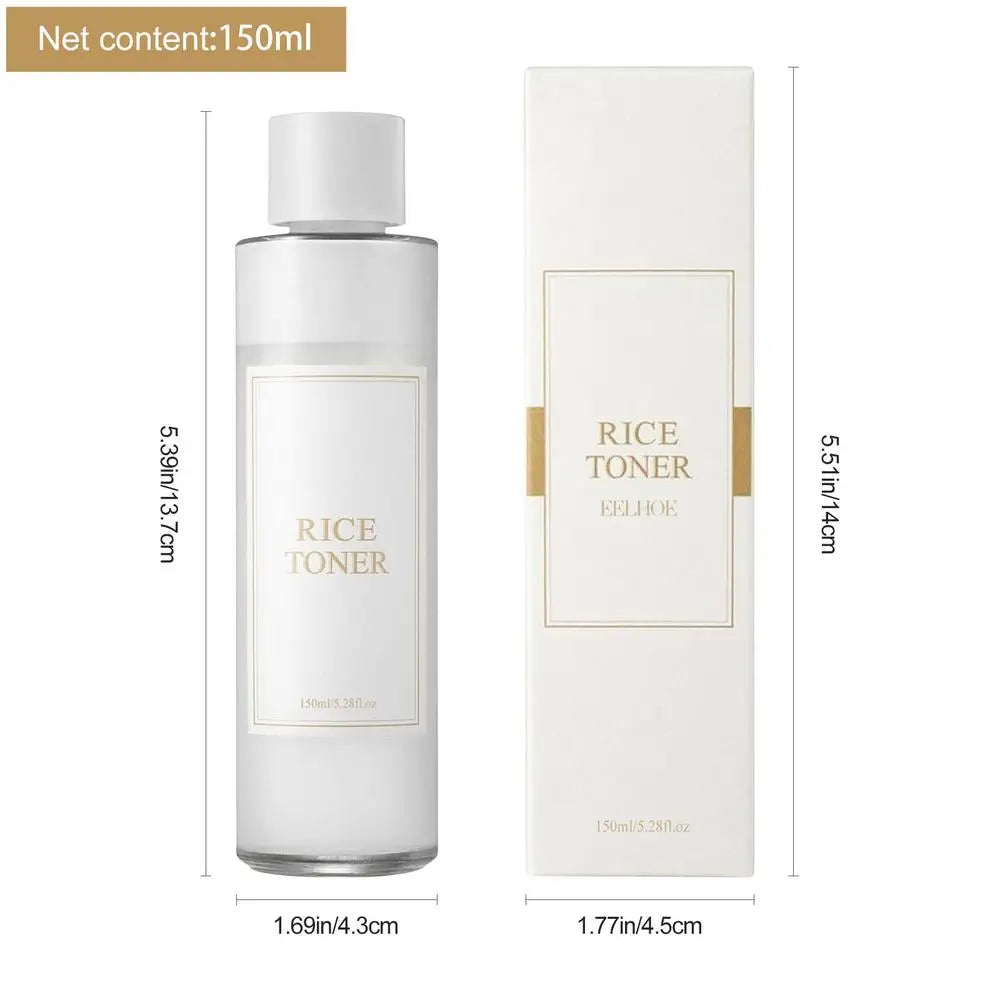 150ml Facial rice water Rice Essence Rice Raw Pulp Serum rice toner Anti Wrinkle Shrink Pores Brightening Whitening serum