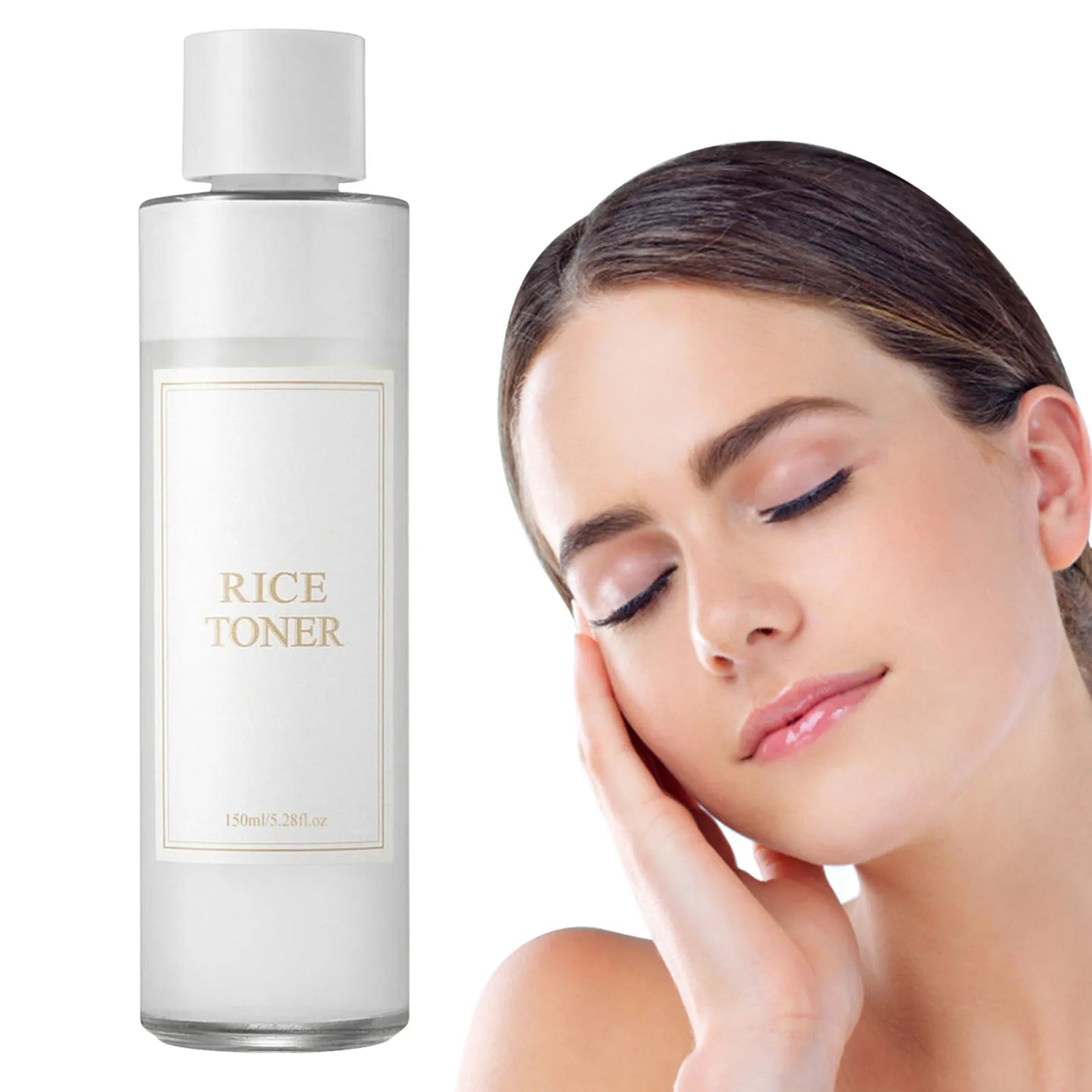 150ml Facial rice water Rice Essence Rice Raw Pulp Serum rice toner Anti Wrinkle Shrink Pores Brightening Whitening serum