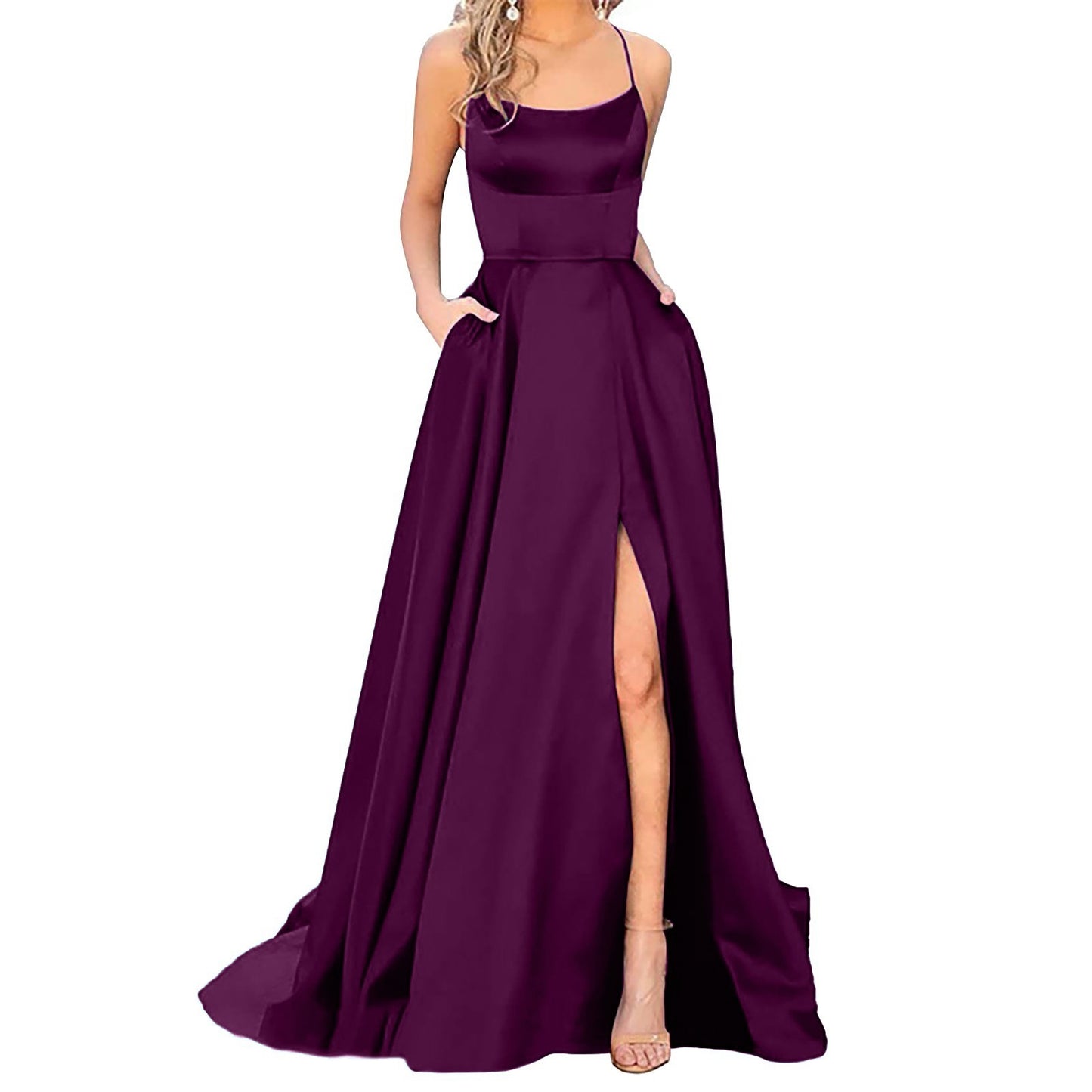 Women Prom Formal Dress with slit